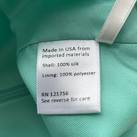 Kirribilla Tinsley Dress. Color Mint. 100% Silk. Size 8. New With Tags. - Picture 12 of 13